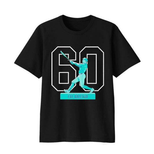 Cal Raleigh Historic 60 Home Run Season Shirt