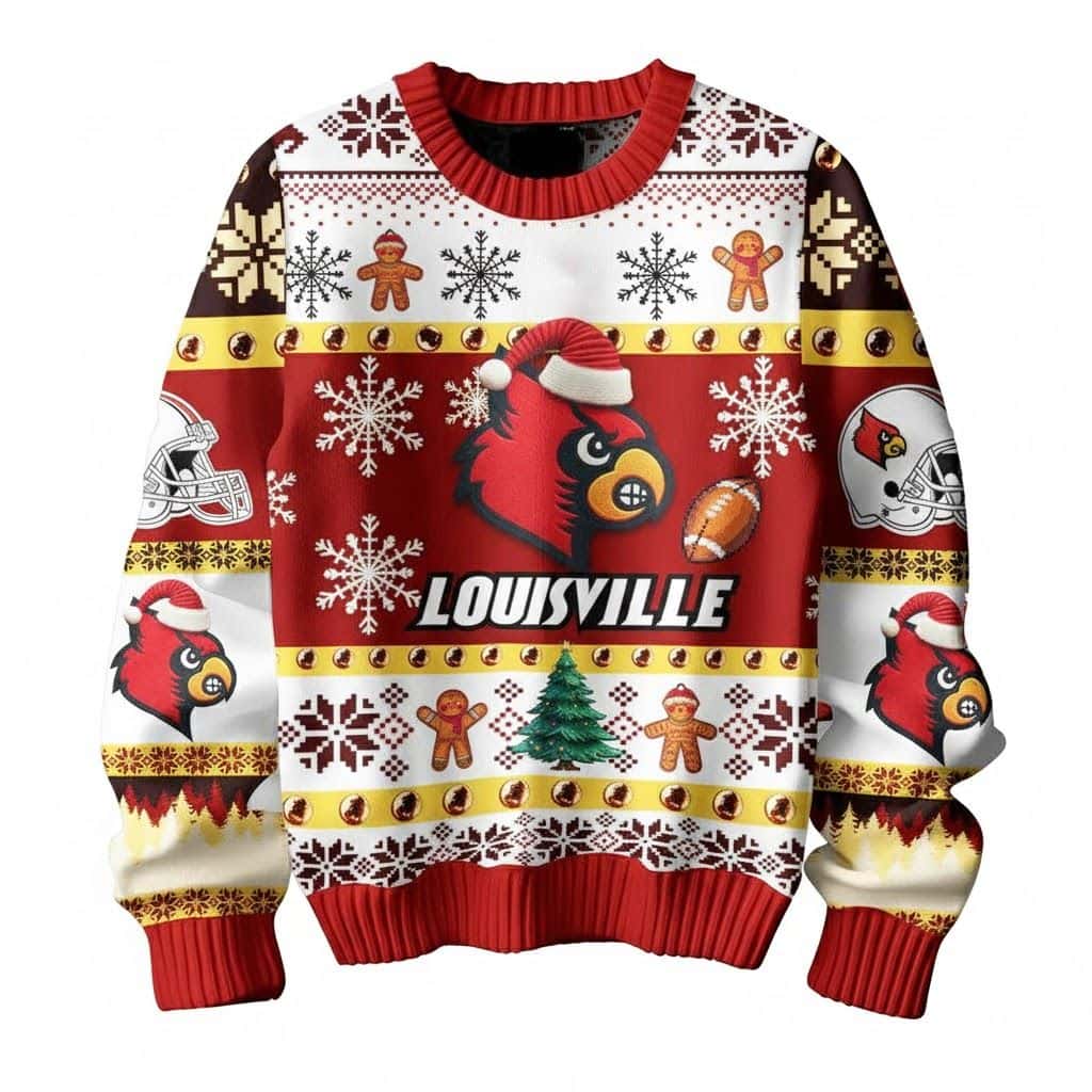 Cardinals They Not Like Us Christmas Ugly Sweater
