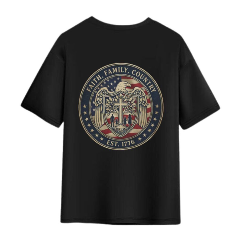 Charlie Kirk Freedom Faith Family Country Shirt