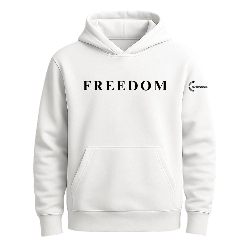 Charlie Kirk Freedom Tee Hoodie