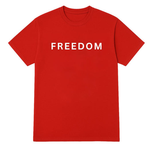 Charlie Kirk Red FREEDOM Shirt