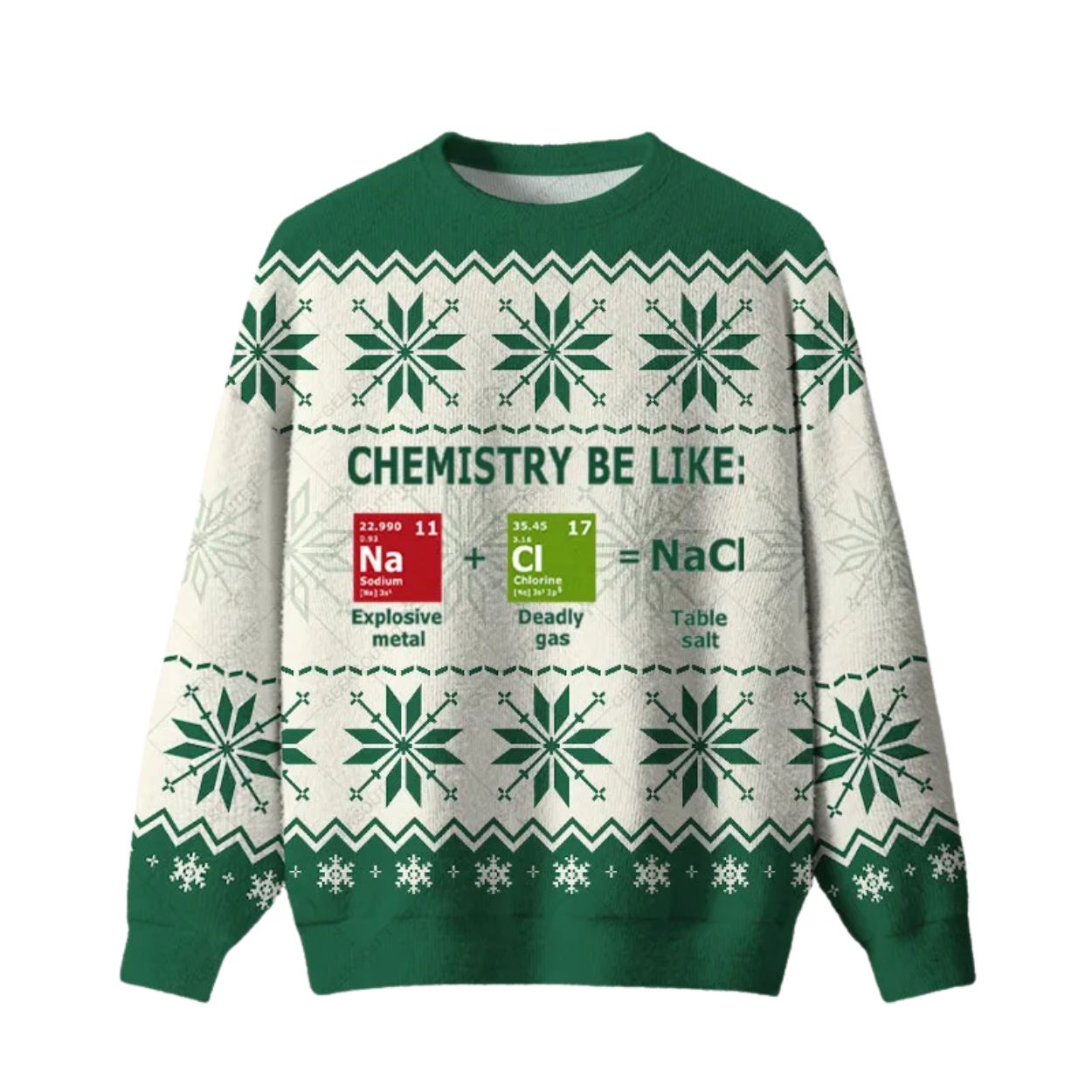 Chemistry Be Like Ugly Christmas Sweater
