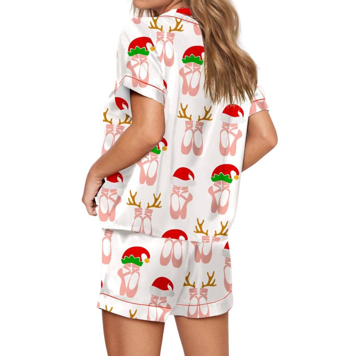 Christmas Ballet Shoes Pajama Set