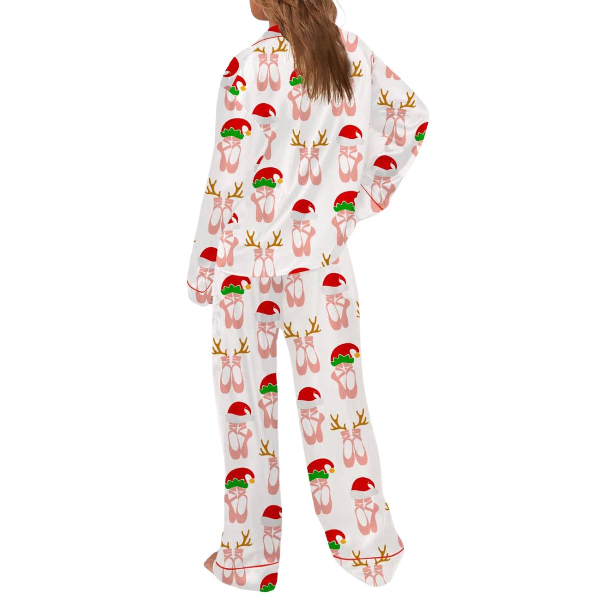 Christmas Ballet Shoes Pajama Set
