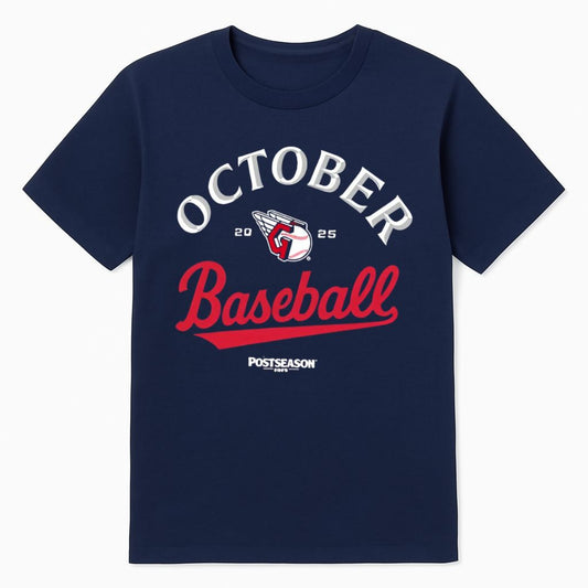 Cleveland Guardians October Baseball 2025 Shirt