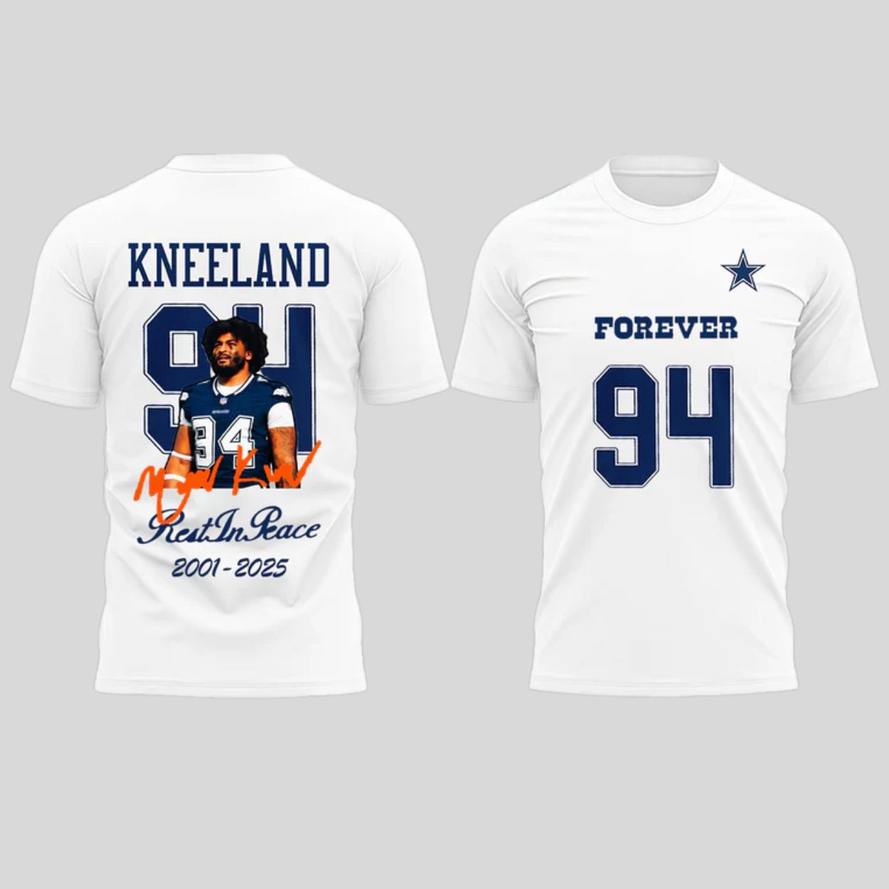 Cowboys Marshawn Kneeland Forever 94 Signature Shirt