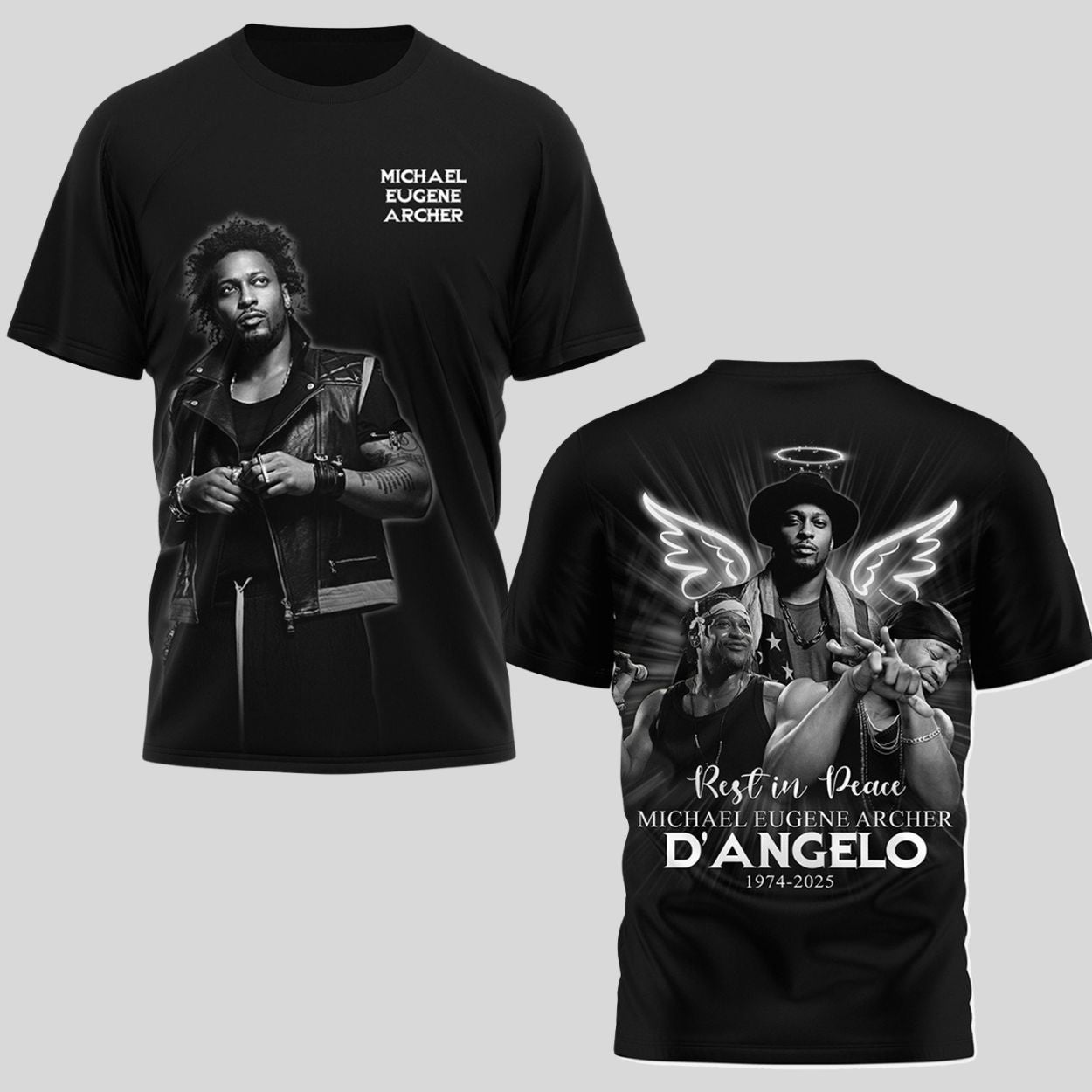 D’Angelo Michael Eugene Archer Rest In Peace Shirt
