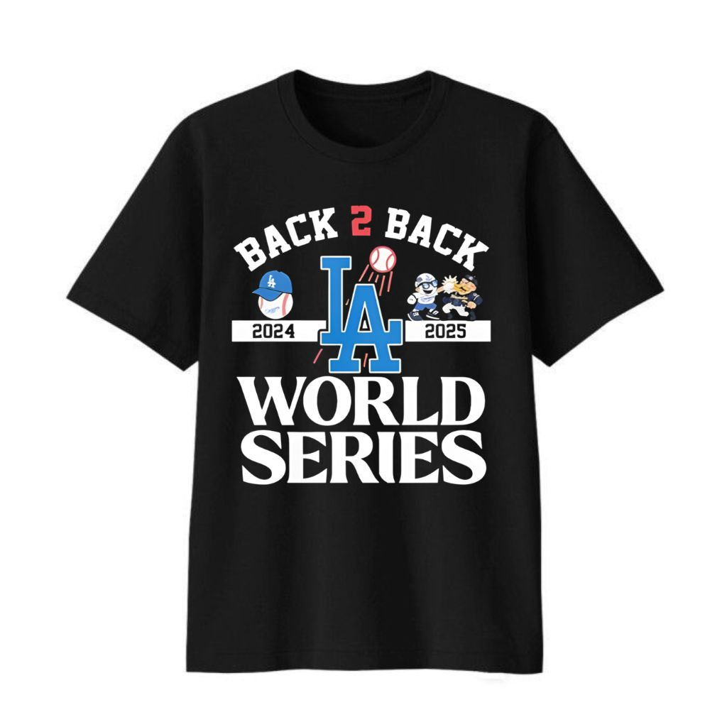 Dodgers Back 2 Back 2024-2025 World Series Shirt