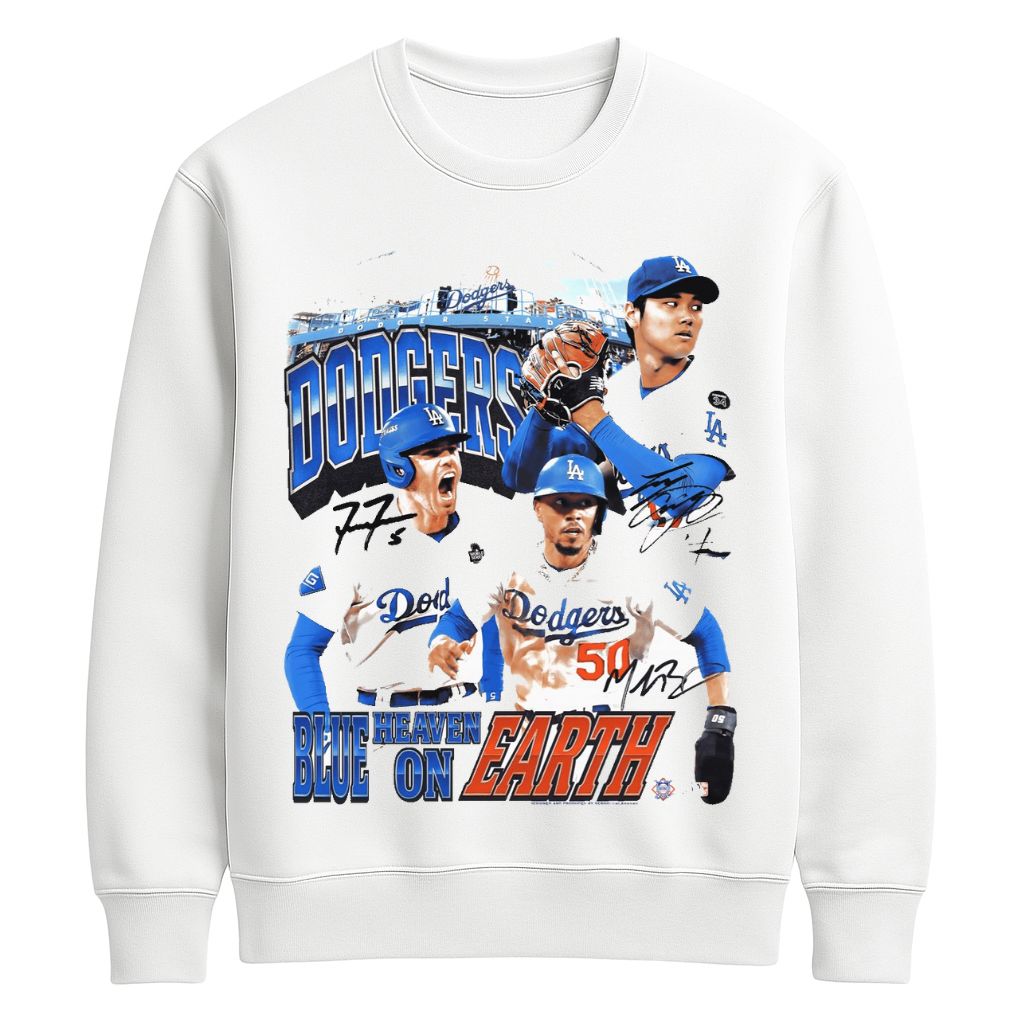 Dodgers Blue Heaven on Earth Shirt