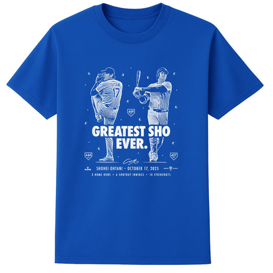 Dodgers Greatest Sho Ever Shirt