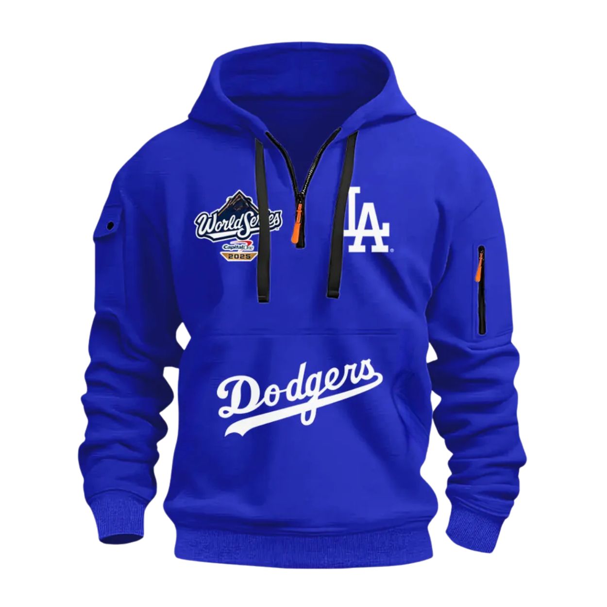 Dodgers World Series 2025 Champions Quarter Zip Hoodie