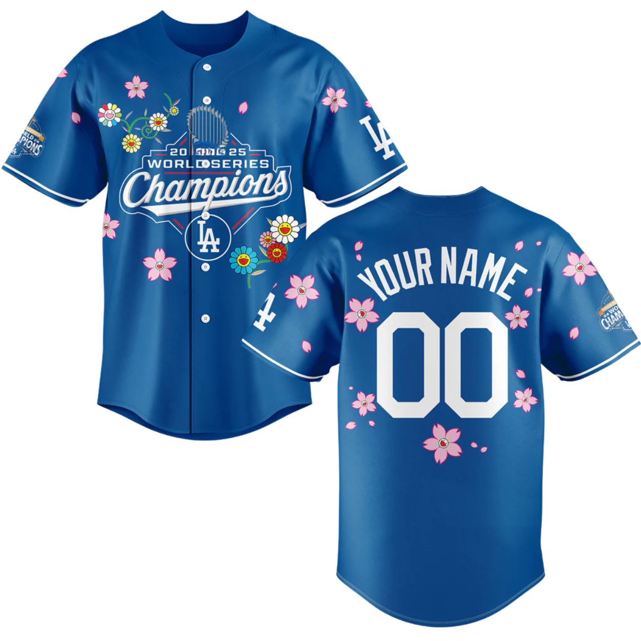 Dodgers x Takashi Murakami World Series 2025 Jersey