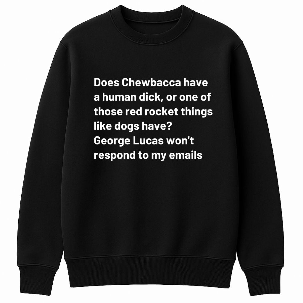 Does Chewbacca Have A Human Dick Shirt