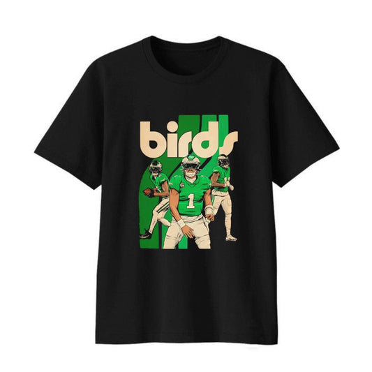 Eagles Birds Hurts Smith Brown Shirt