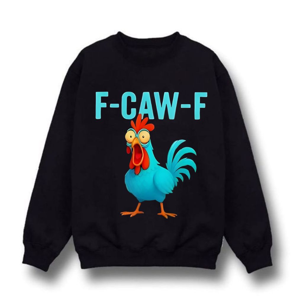 F-Caw-F Chicken Blue Shirt