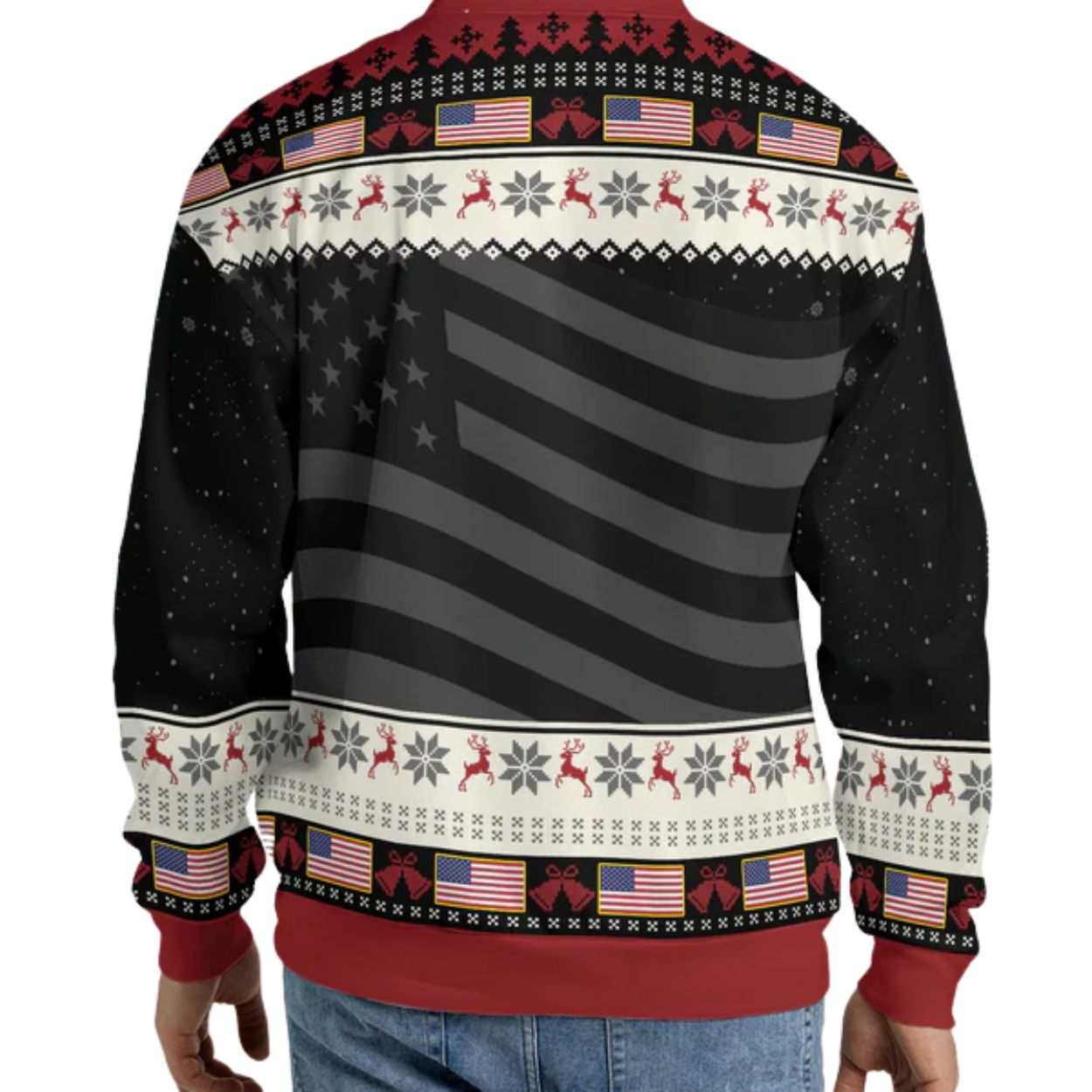 Freedom Charlie Kirk Ugly Christmas Sweater