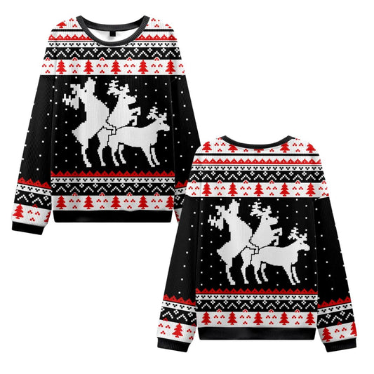 Fuck Elk Ugly Christmas Sweater