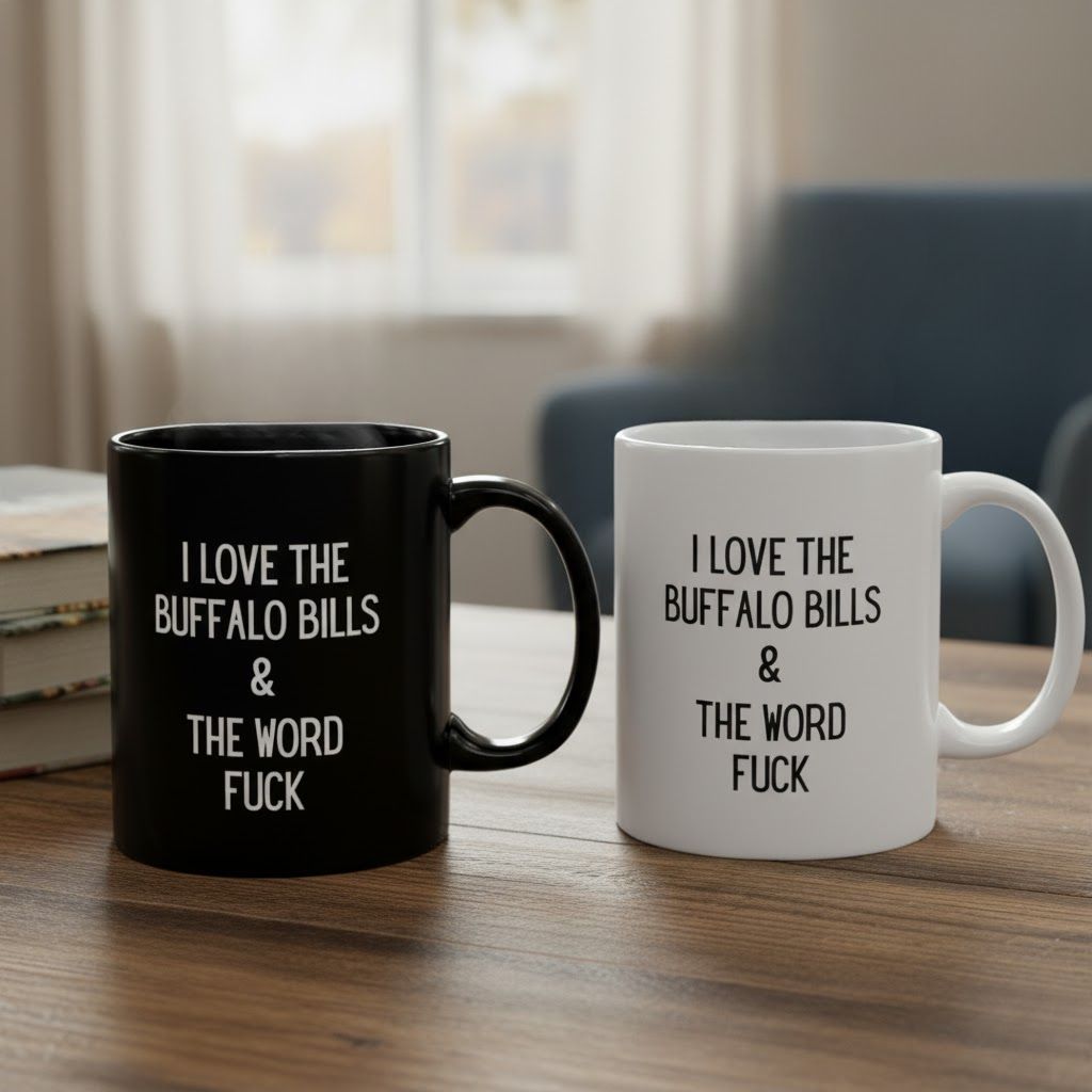 I Love Buffalo and the Word Fuck Mug