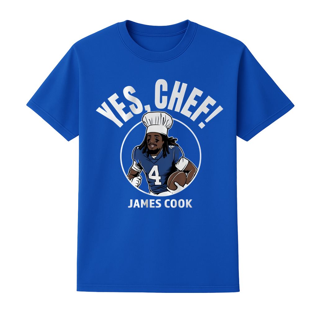 James Cook Yes Chef Shirt