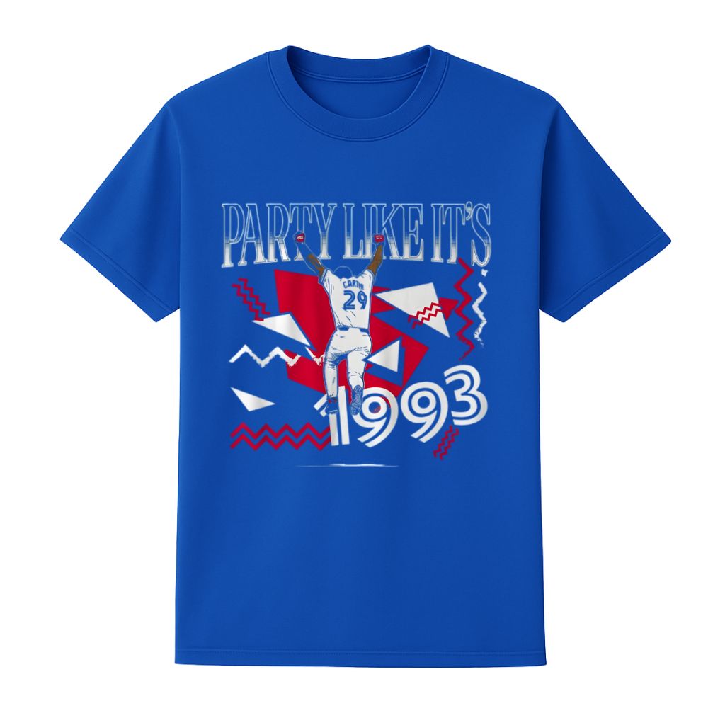 Joe Carter Blue Jays Party Like It’s 1993 Shirt