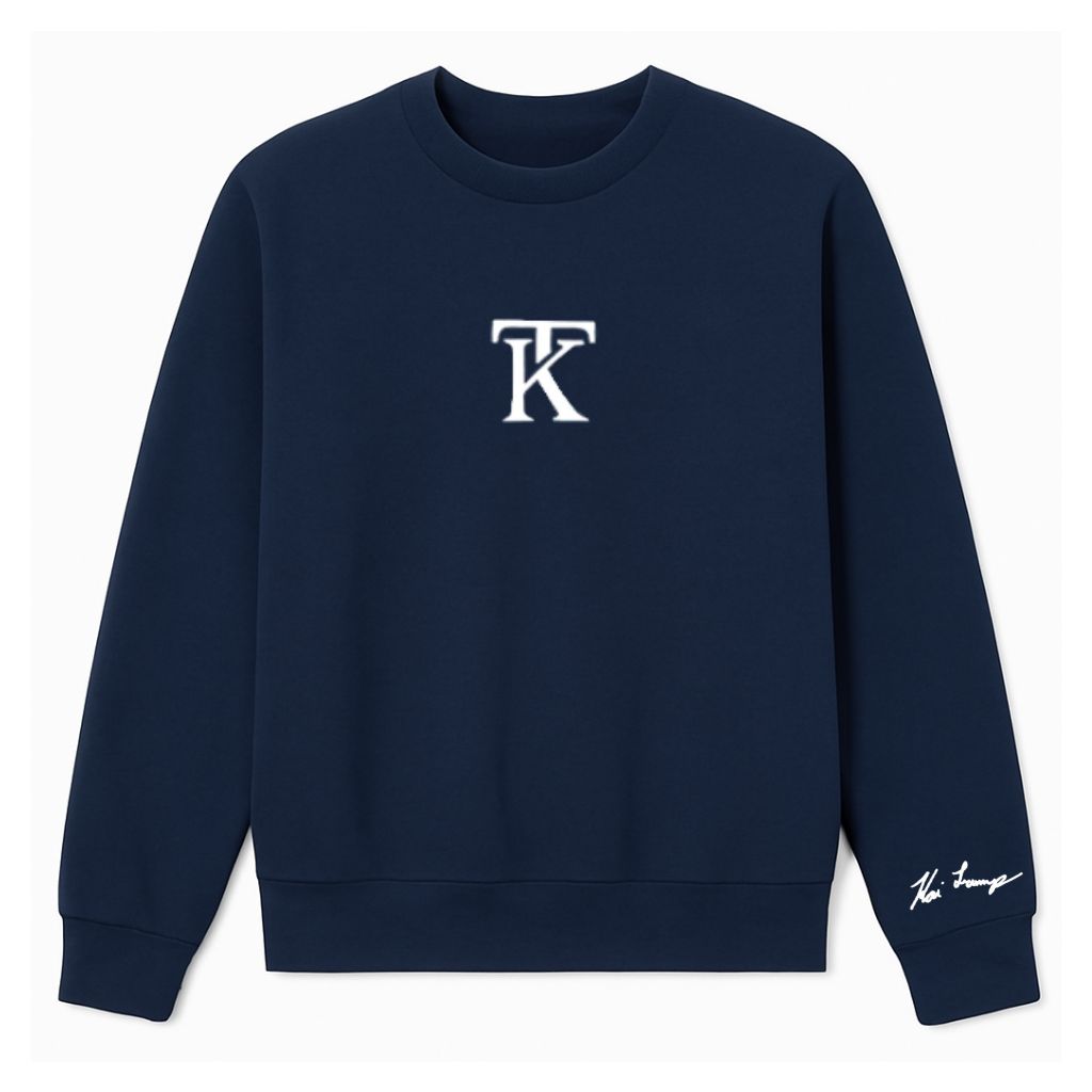 Kai Trump KT Signature Sweatshirt White