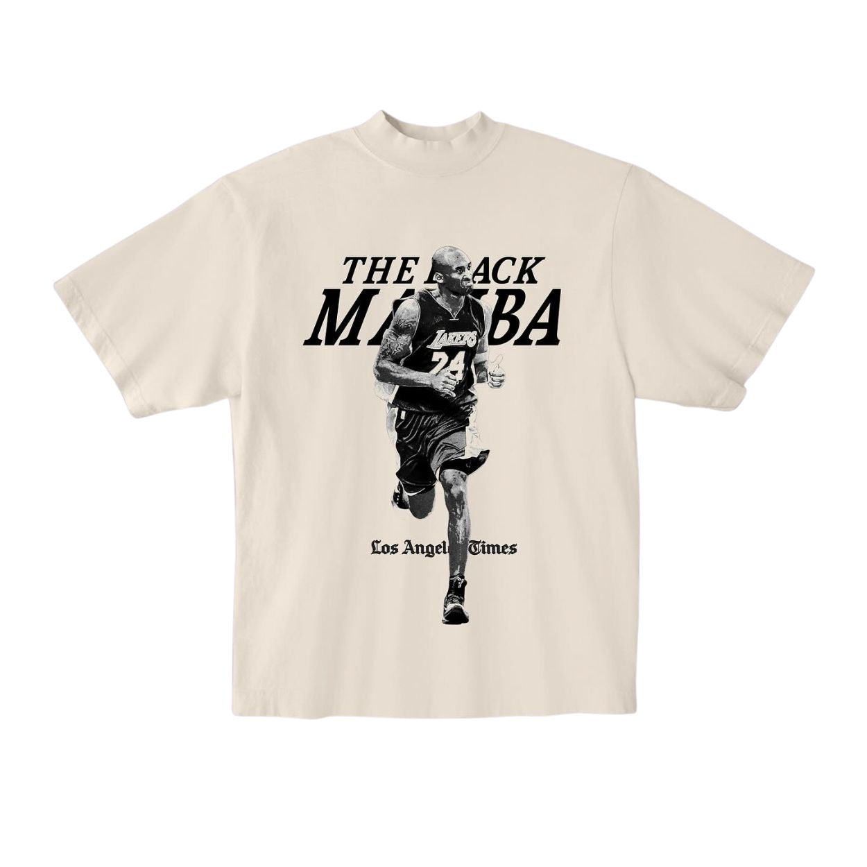 Kobe Bryant The Black Mamba 5 Rings LA Times Shirt