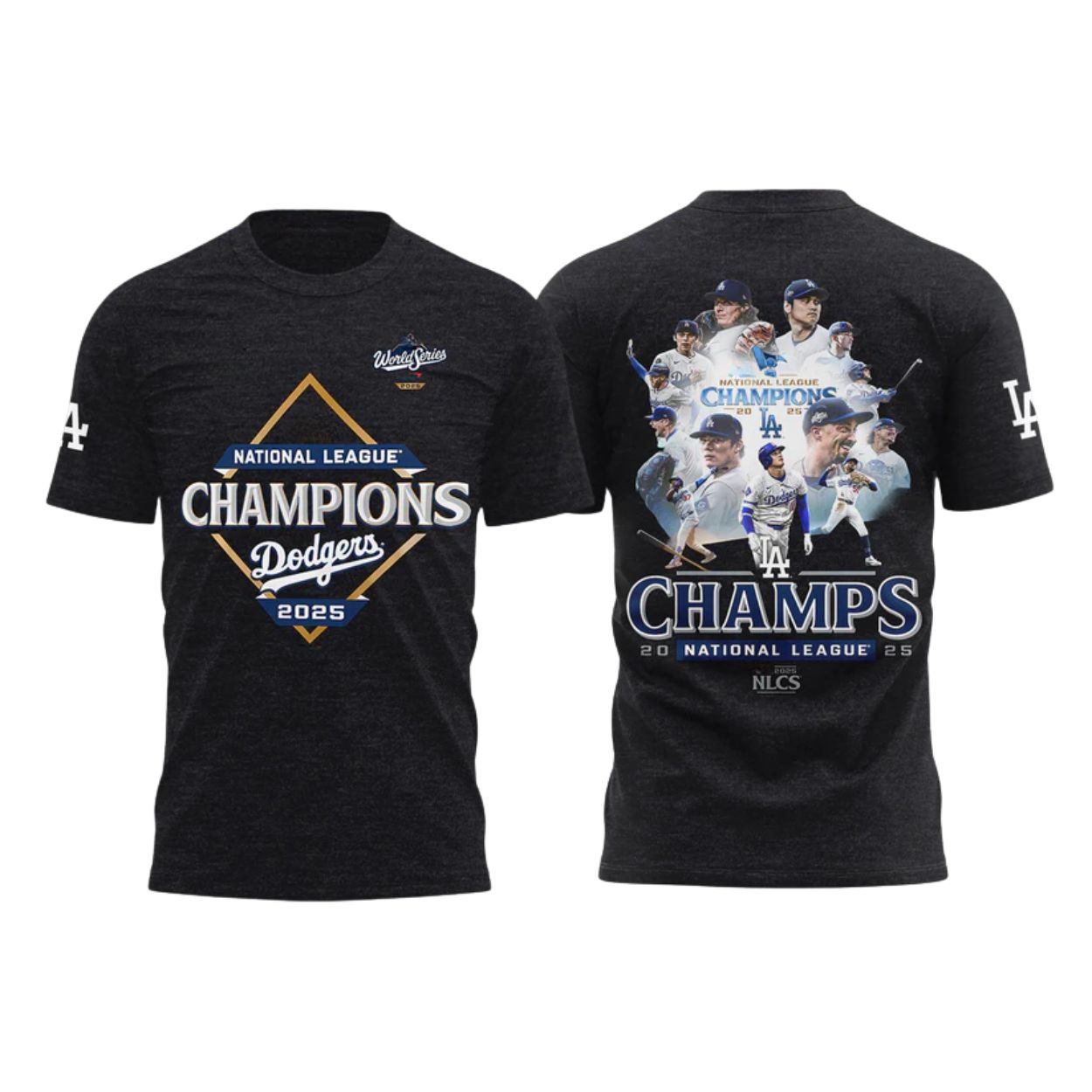 LA Dodgers 2025 NL Champions Shirt