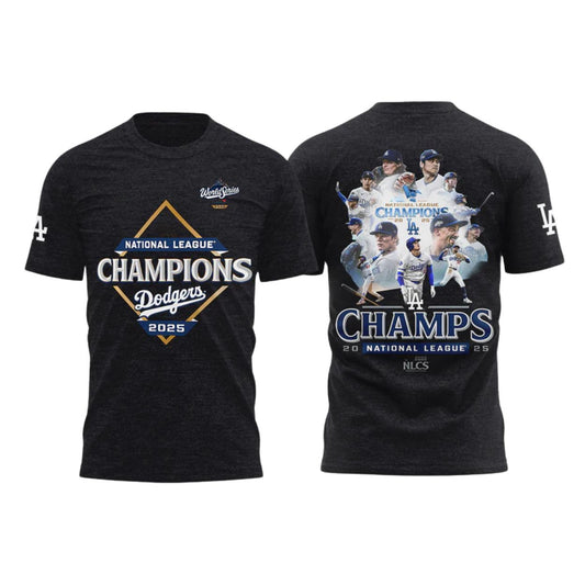 LA Dodgers 2025 NL Champions Shirt