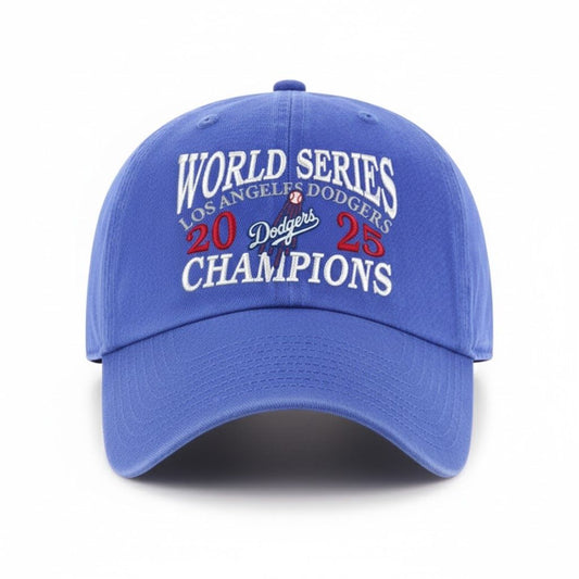 LA Dodgers 2025 World Series Champions Clean Up Hat