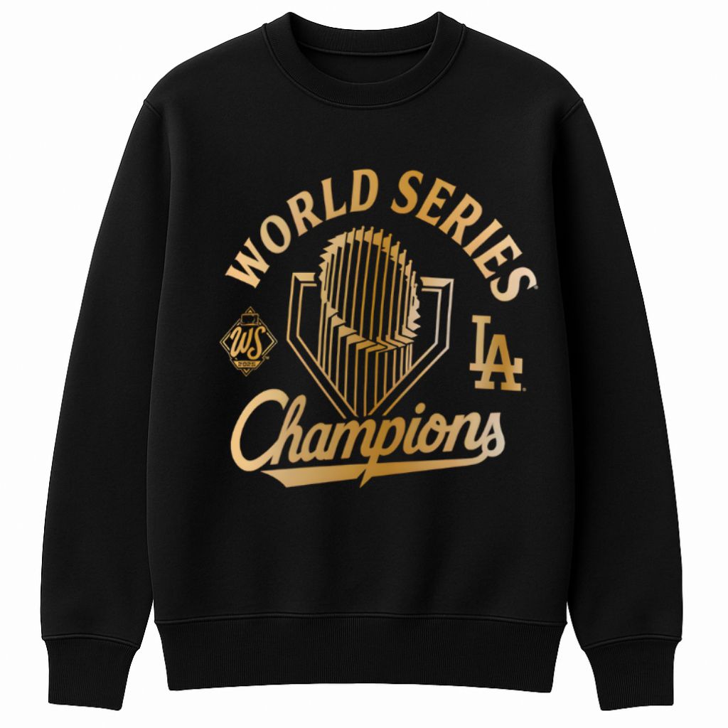 LA Dodgers 2025 World Series Champions Locker Room Shirt