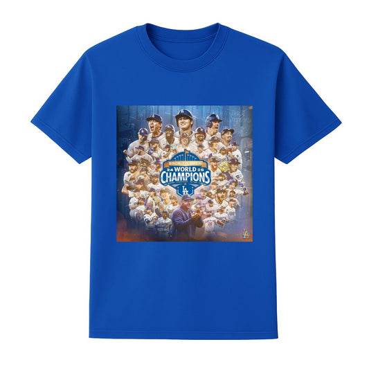 LA Dodgers Back To Back World Series 24 25 Champions Shirt