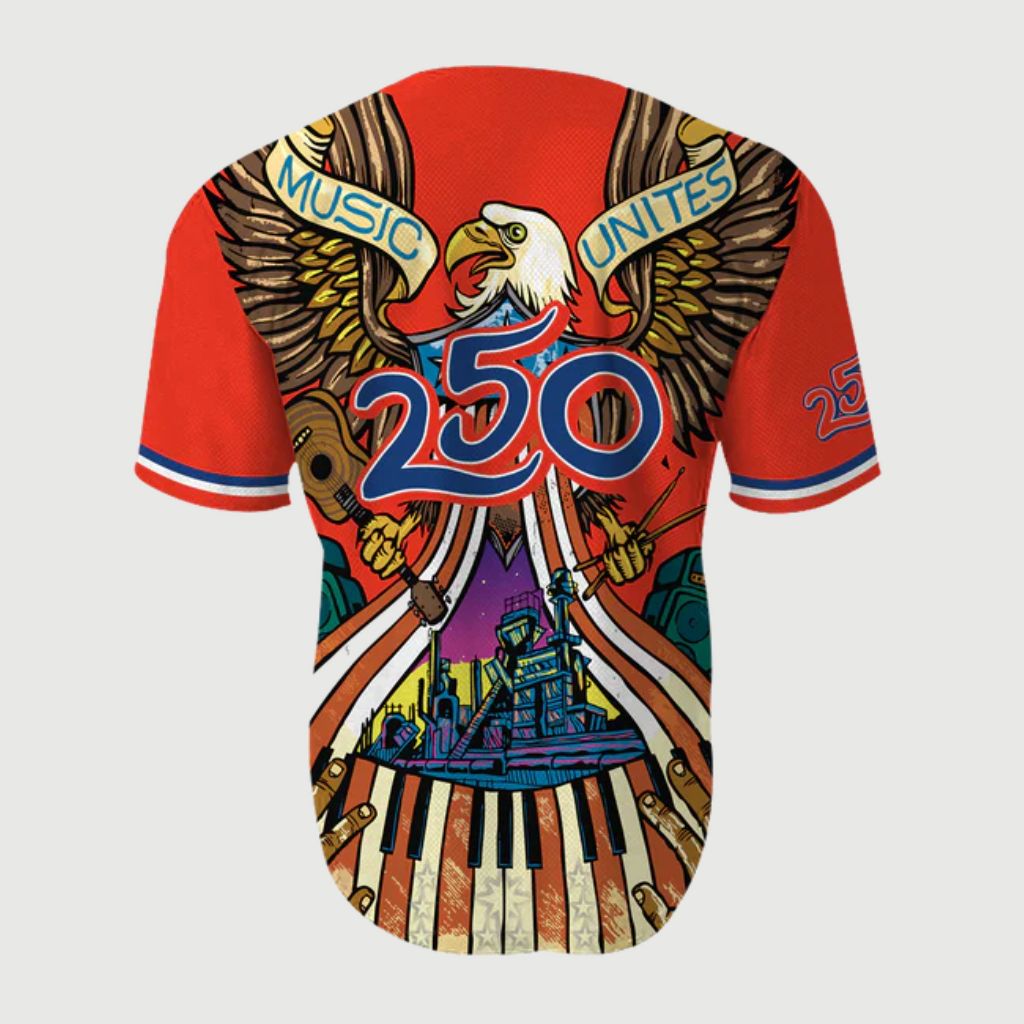 Lehigh Valley Ironpigs USA 250 Anniversary Jersey