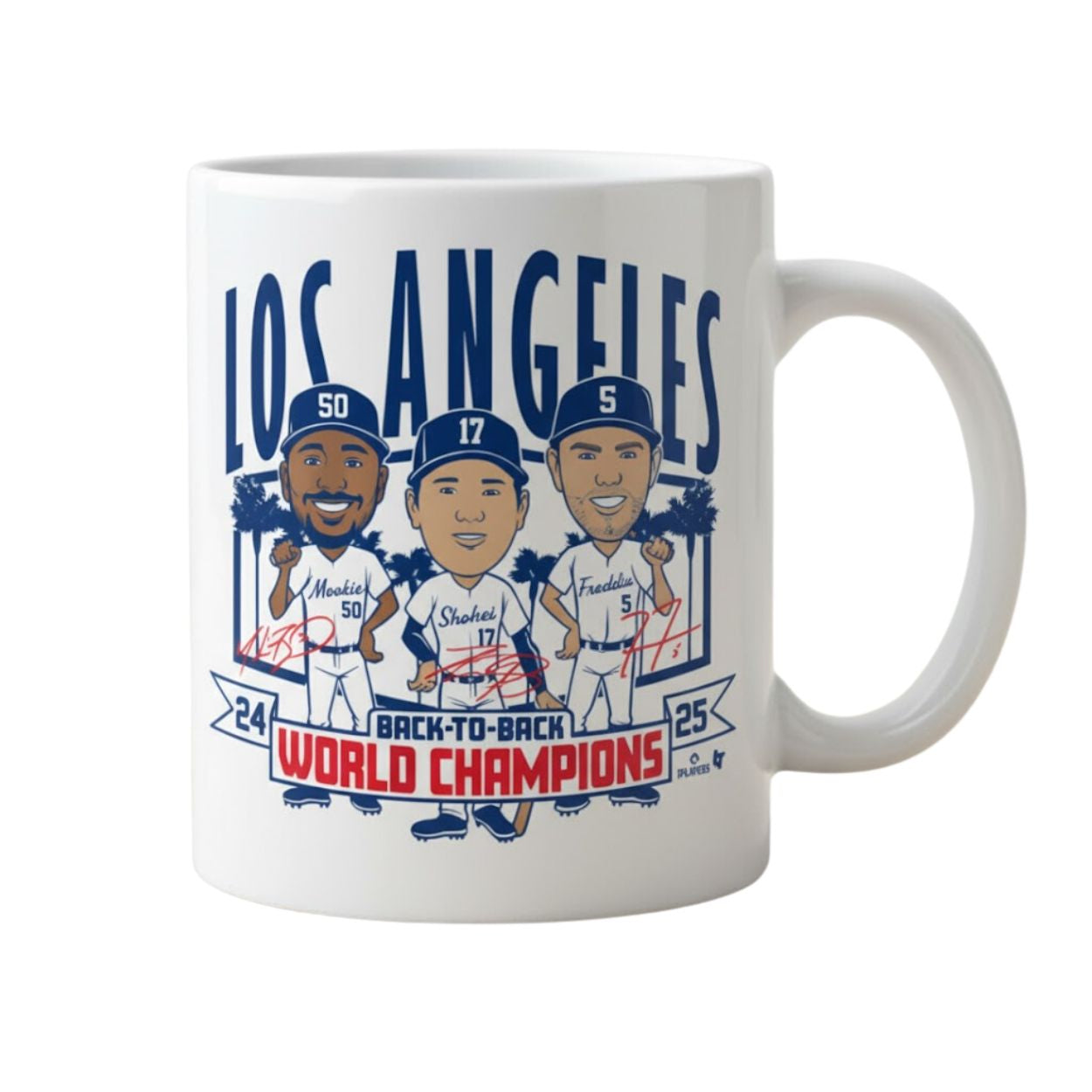Los Angeles Baseball Back To Back World Champs Mug