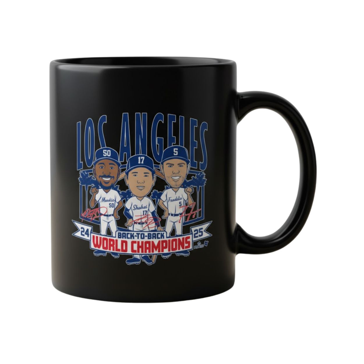 Los Angeles Baseball Back To Back World Champs Mug