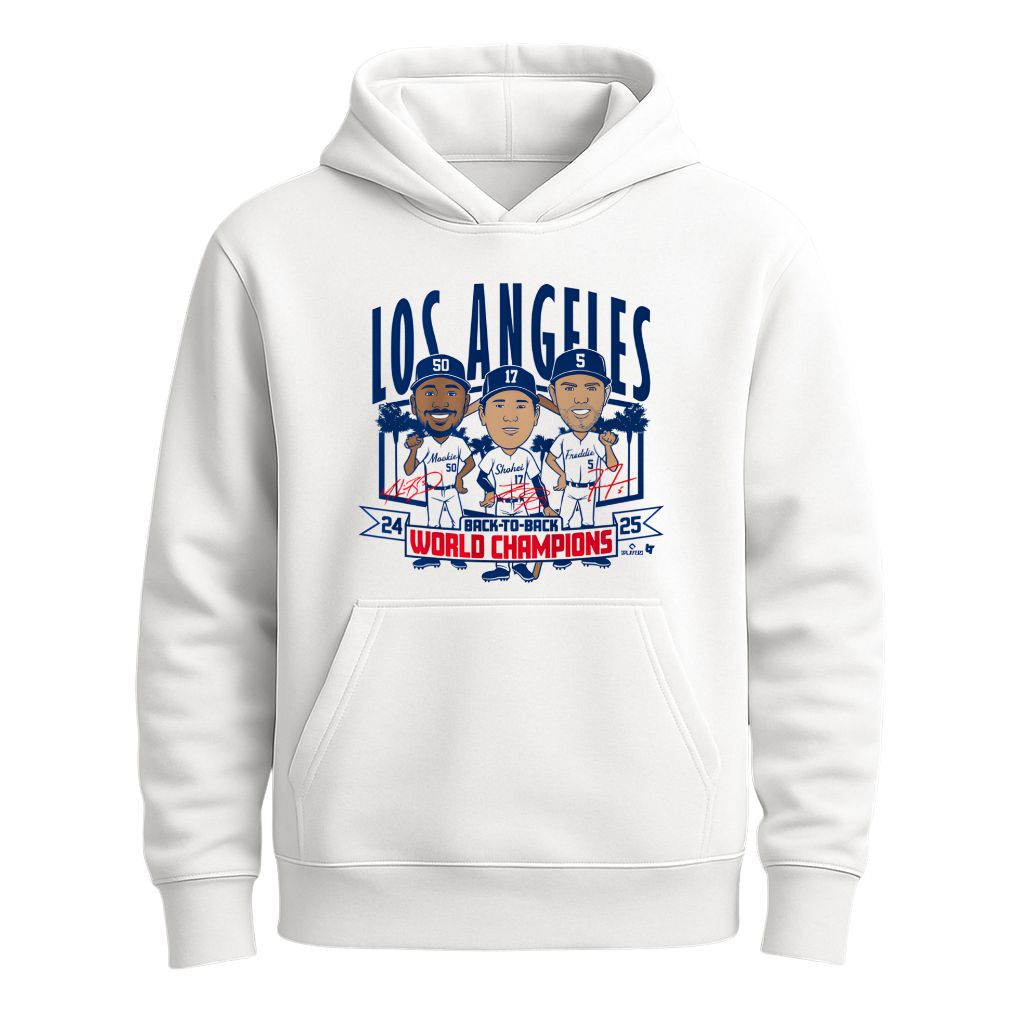 Los Angeles Baseball Back To Back World Champs Shirt