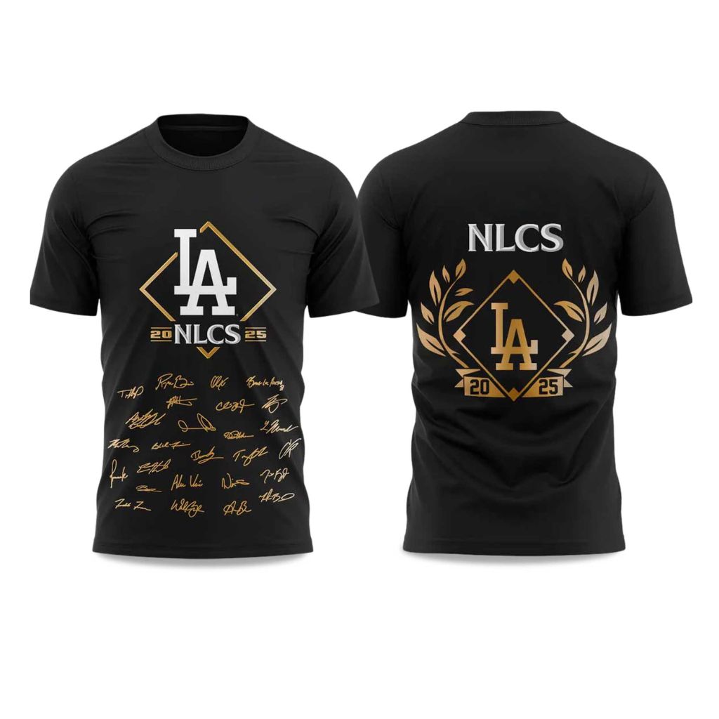Los Angeles Dodgers Nl Division Series Champions 2025 Shirt