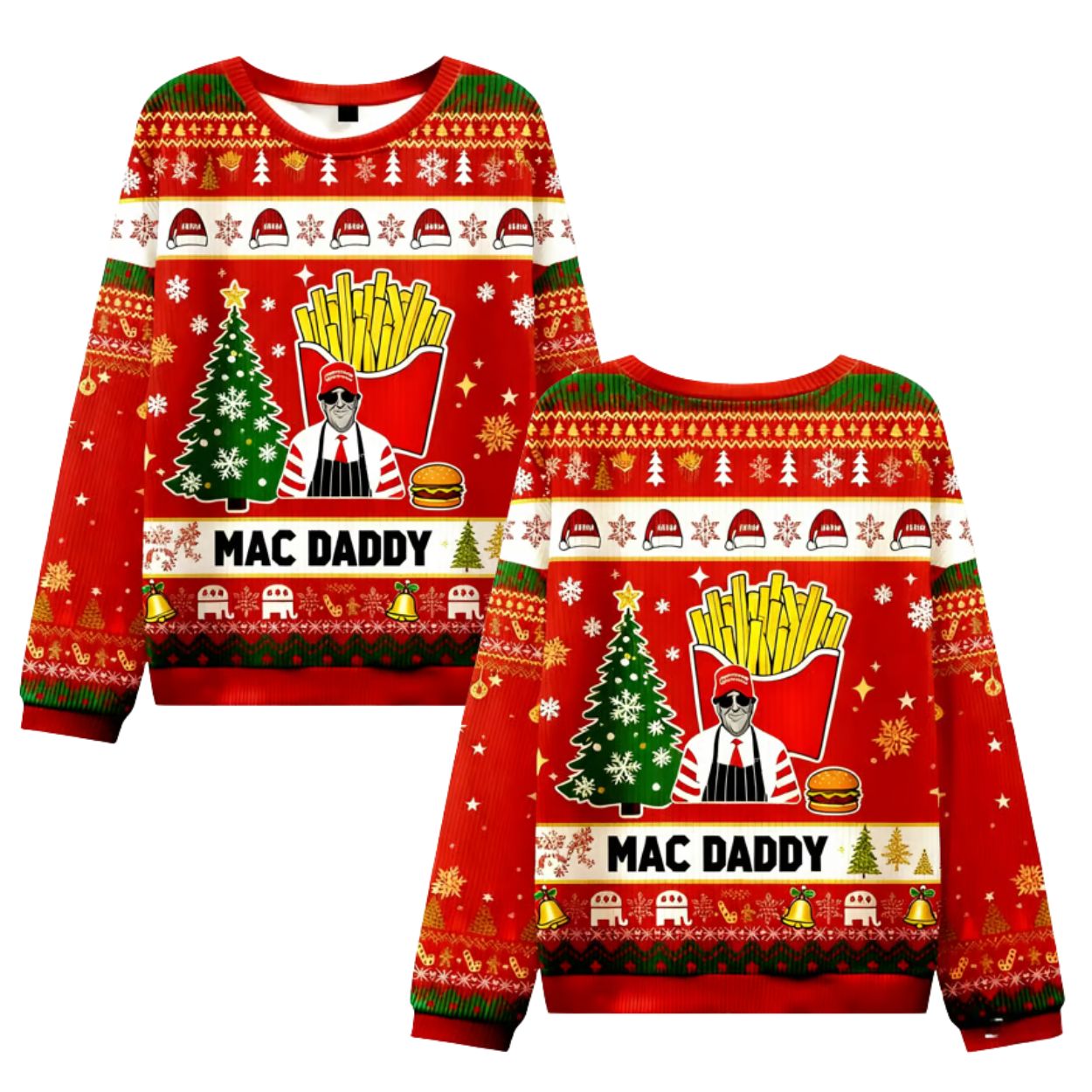Mac Daddy Christmas Ugly Sweatshirt