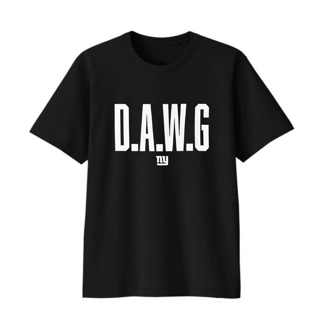 Malik Nabers DAWG Discipline Attitude Will Grit Shirt