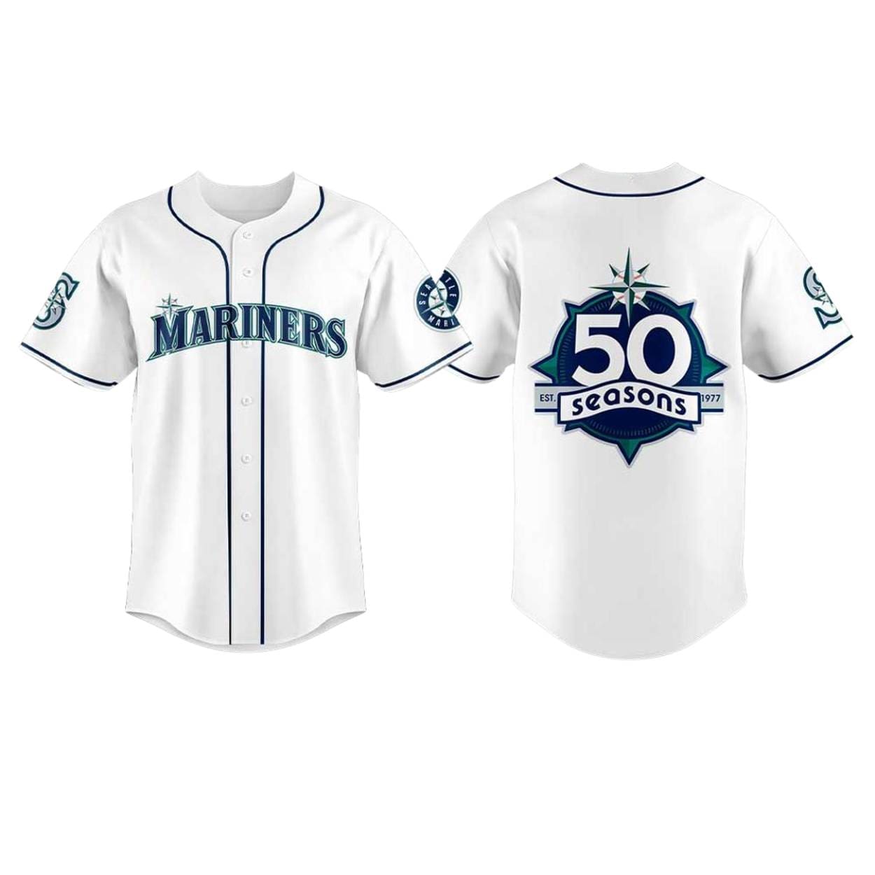 Mariners 50th Season Celebration 2026 Jersey