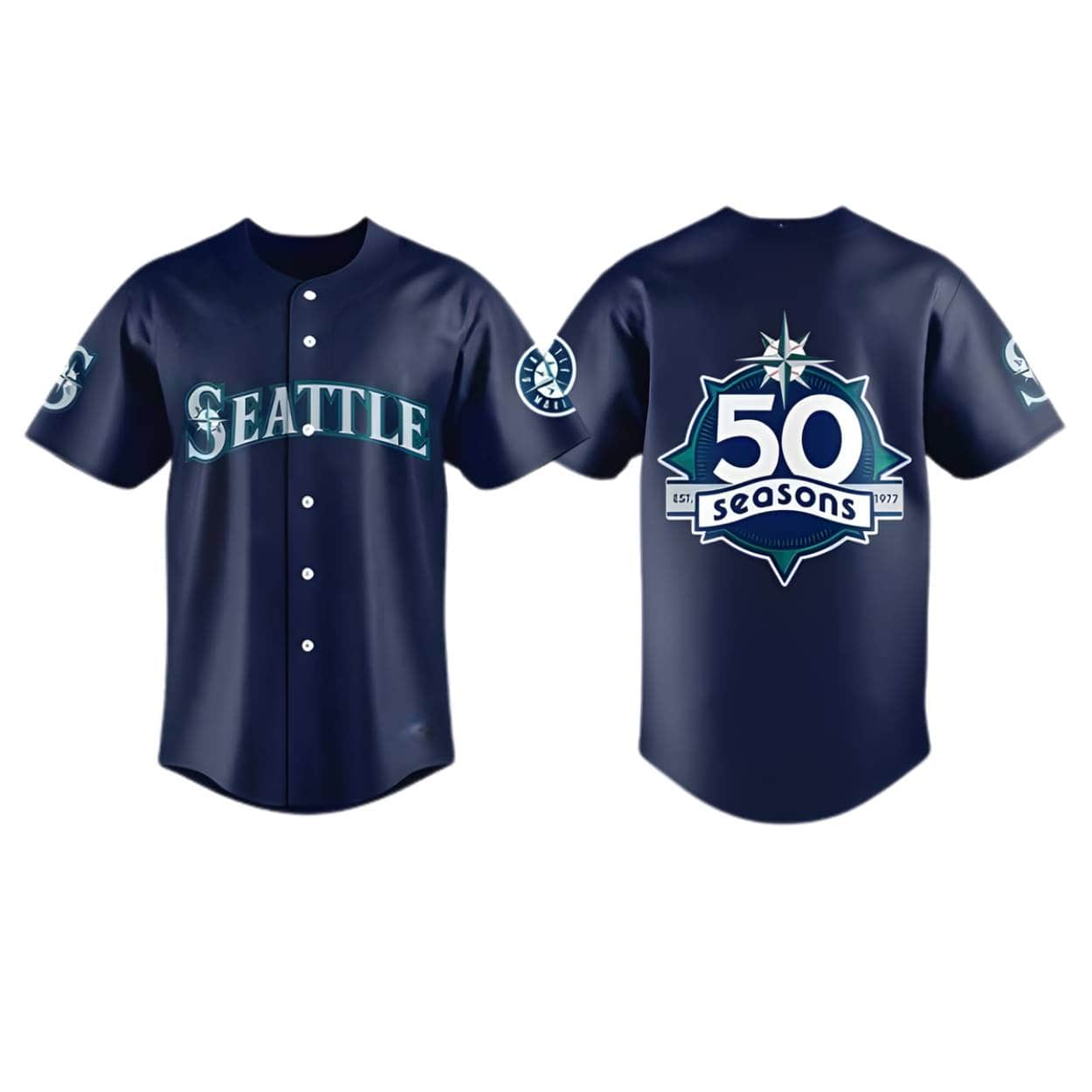 Mariners 50th Season Celebration 2026 Jersey