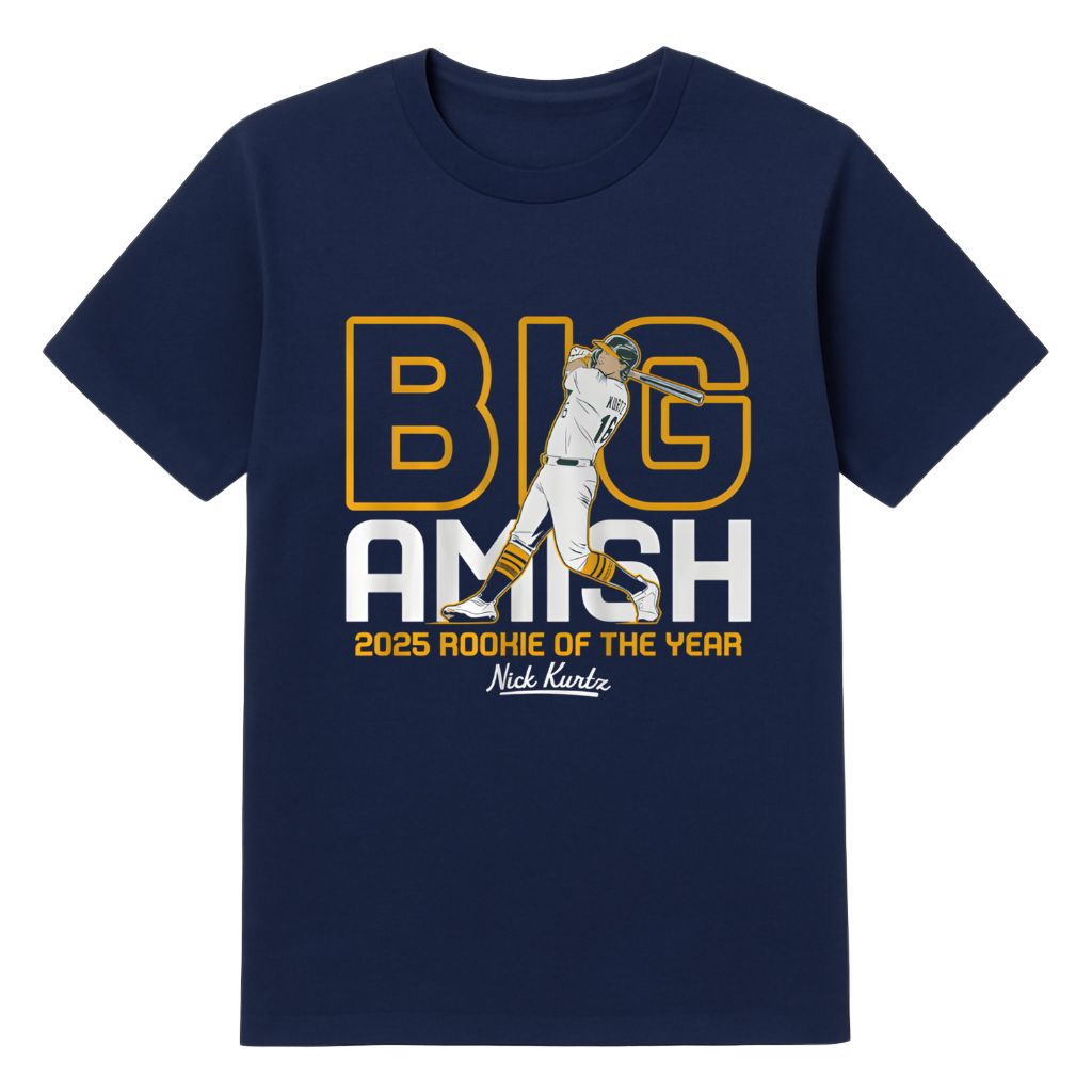 Nick Kurtz Big Amish Rookie Of The Year 2025 Shirt