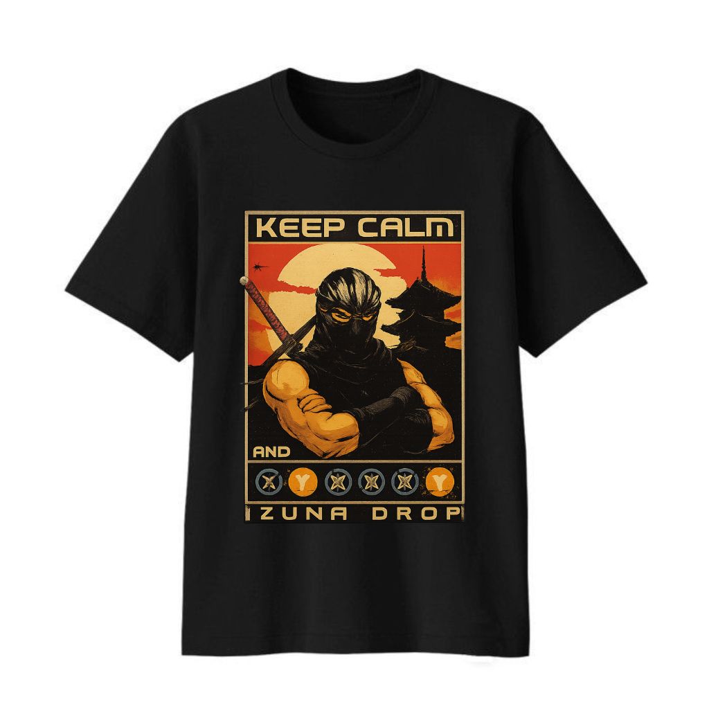 Ninja Gaiden Keep Calm And Izuna Drop Shirt