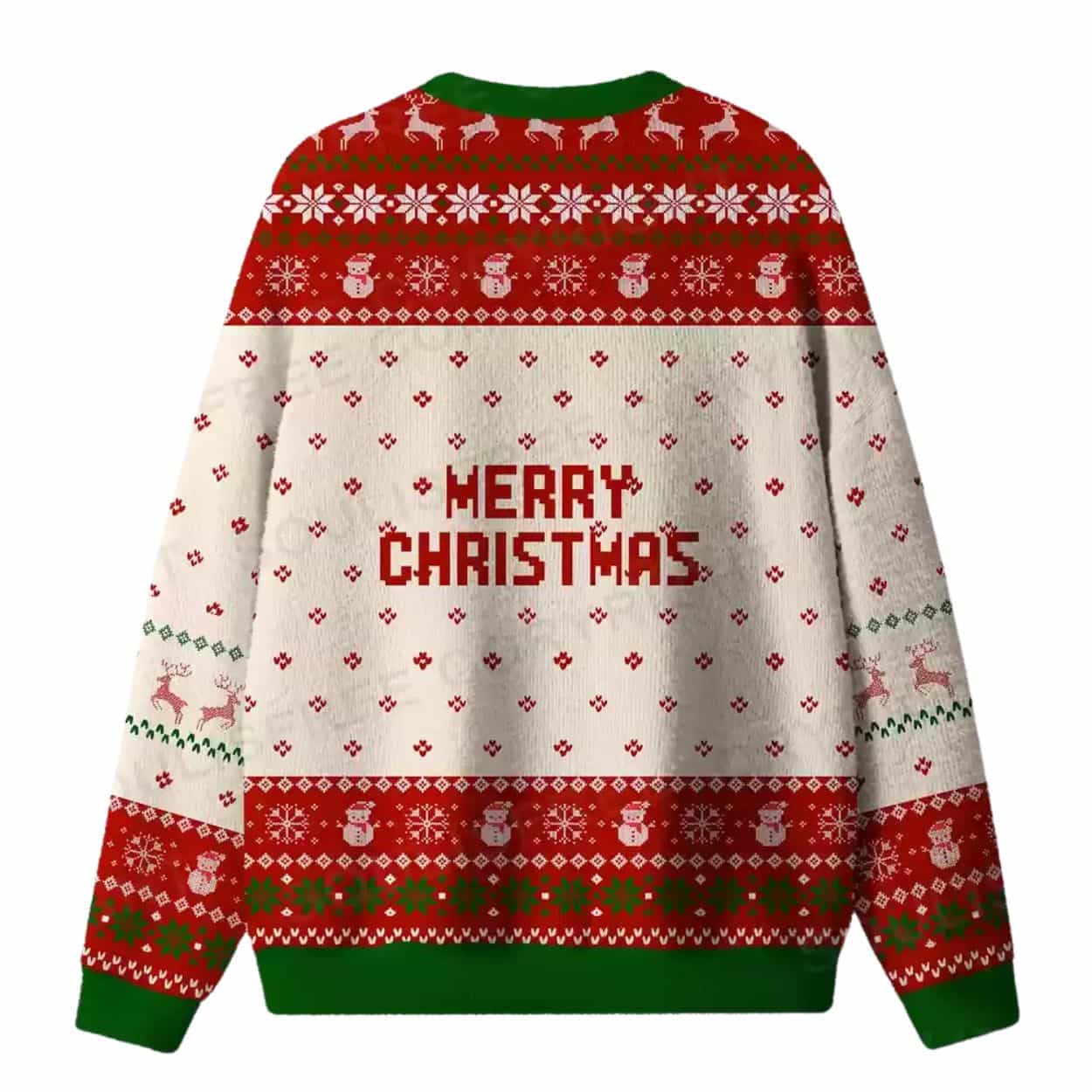 Overstimulated & Festive AF Raccoon Ugly Christmas Sweater