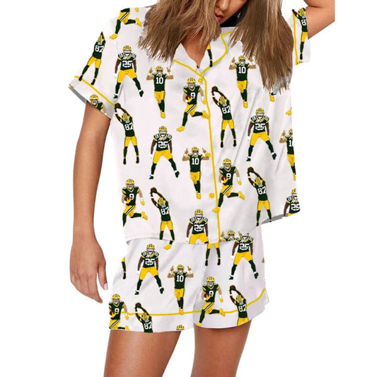 Packers Football Pajama Set