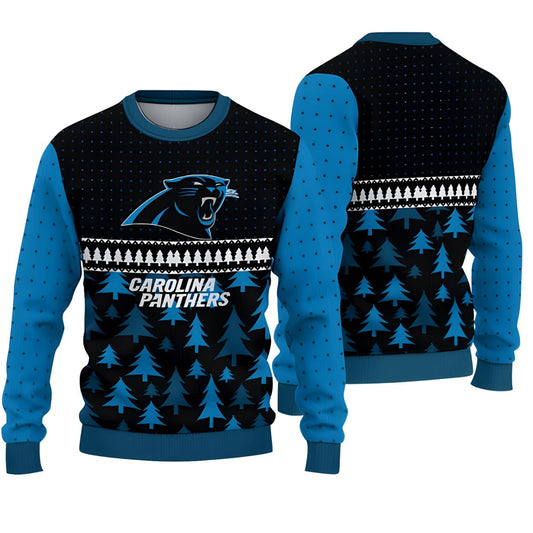 Panthers Winter Roar Ugly Christmas Sweater
