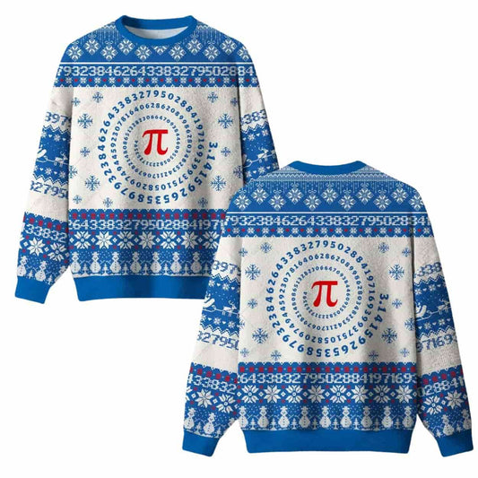 Pi Math Ugly Christmas Sweater