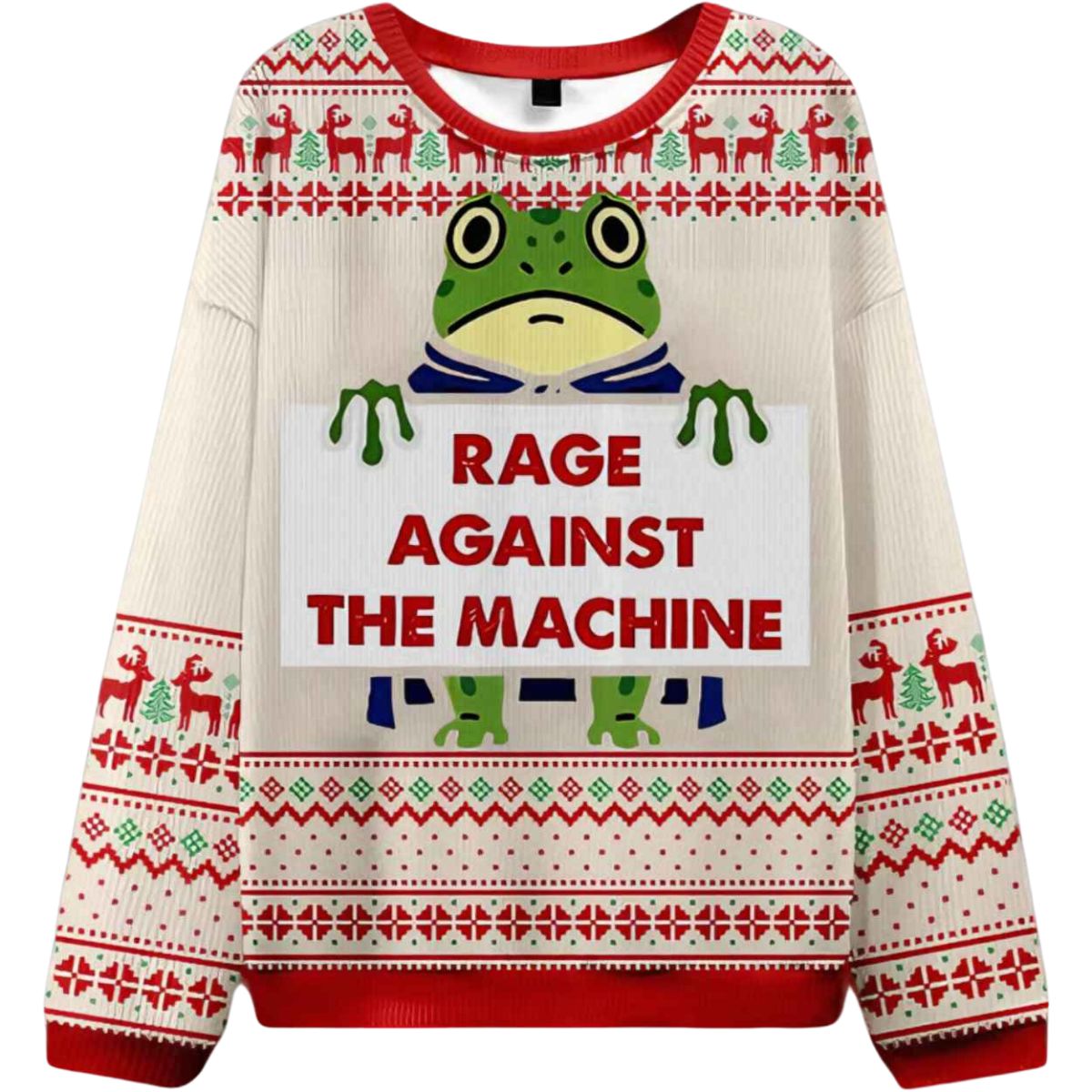 Rage Against The Machine Ugly Christmas Sweater