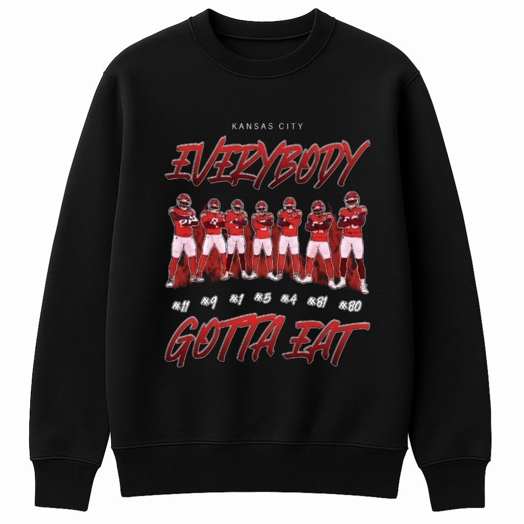 Rashee Rice Kansas City Everybody Gotta Eat Shirt