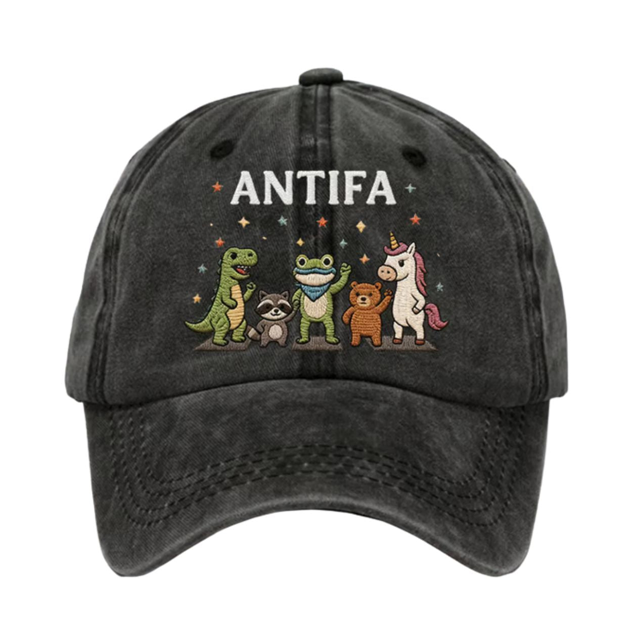 Retro Frog Resist Antifa Hat