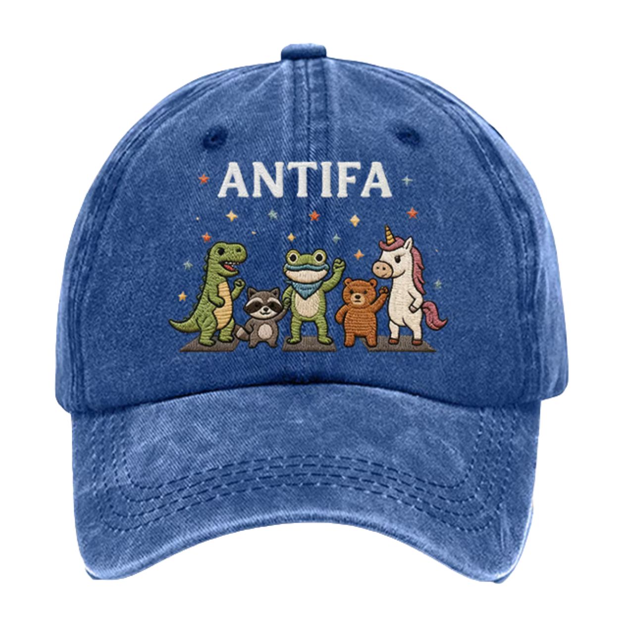 Retro Frog Resist Antifa Hat